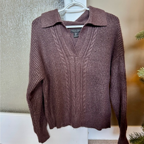 Brown knit sweater - Picture 1 of 1